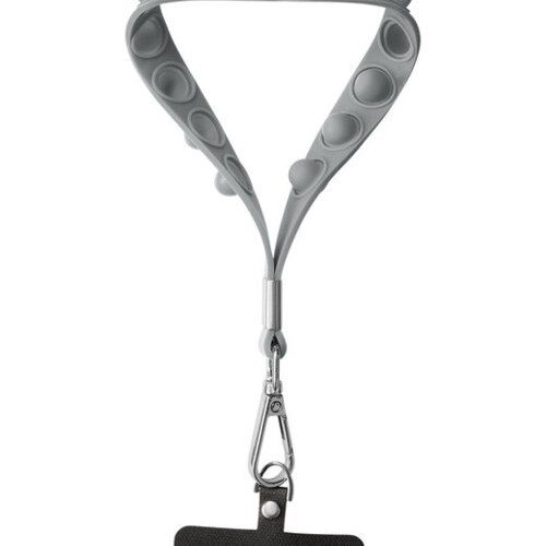 Push Pop Wrist Strap Keychain With Phone Holder Thumbnail